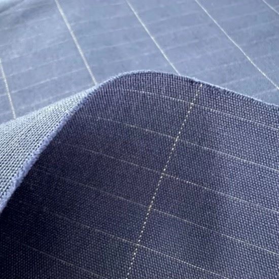 Blue-Anti-bacteria Fabric Cotton And Silver Fabric Bule Color 5%silver+95%cotton 120G
